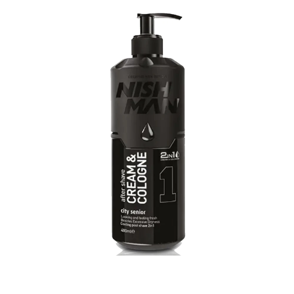 Крем- одеколон Nishman 2 в 1 400 мл (City Senior)