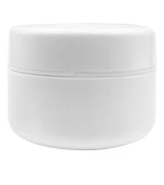 Баночка белая двойные стенки 50 мл