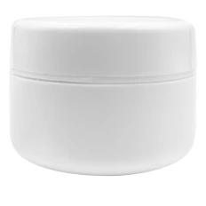 Баночка біла подвійні стінки 50 мл