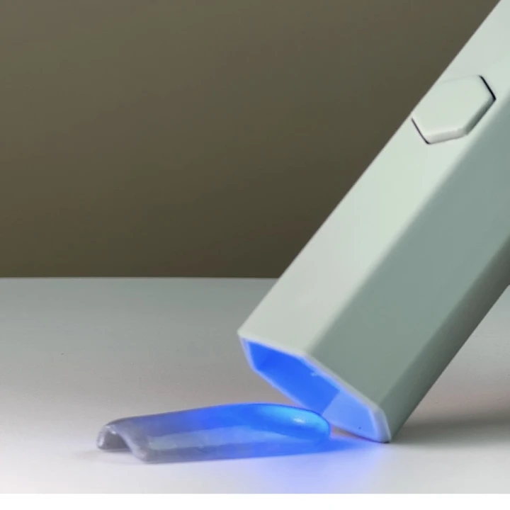 Фонарик портативный NailSofTheDay Nail lamp для форм гелевых типов дизайнов (Матча)