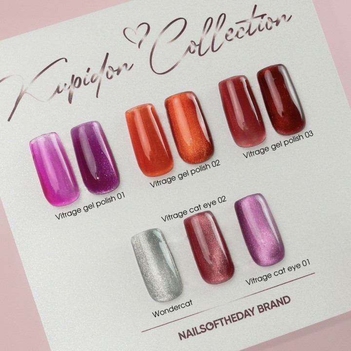 Гель лак NailSofTheDay Vitrage 10 мл (002)