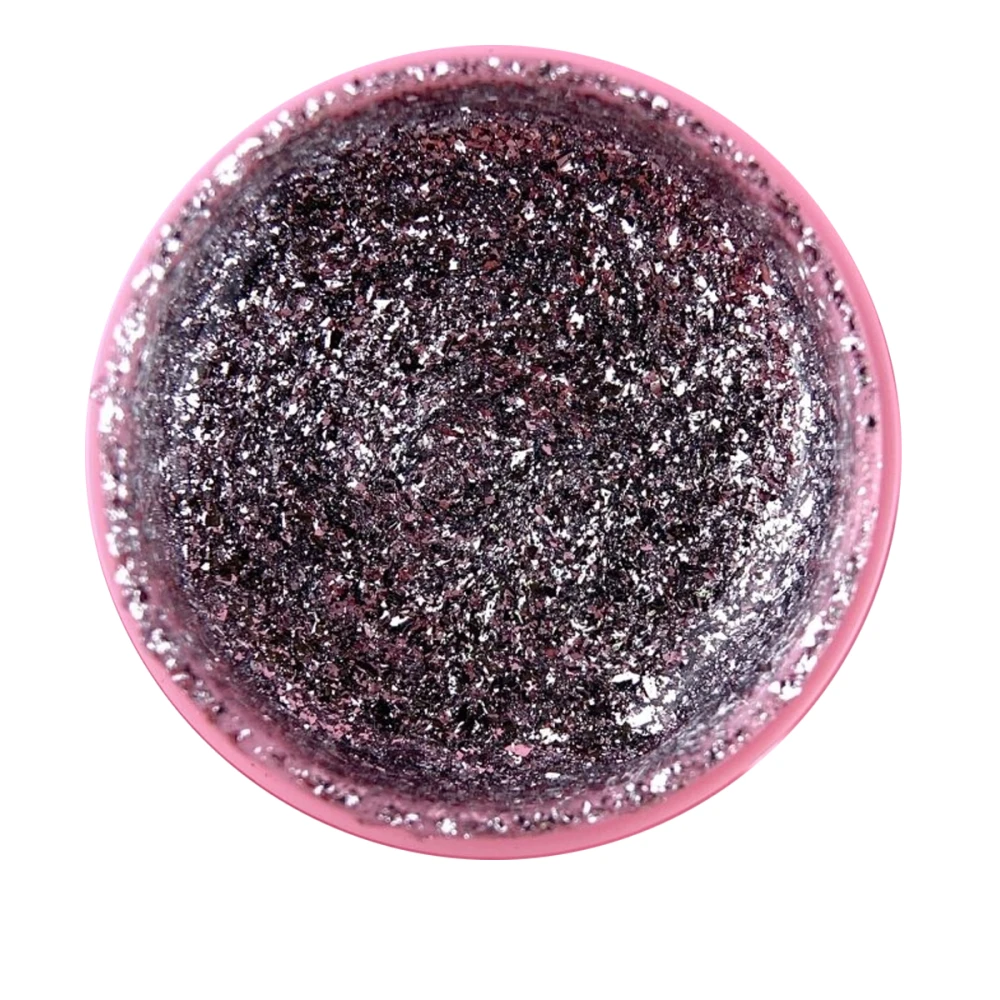 Блесточки для ногтей LunaMoon Platinum Gel 5 мл (01)