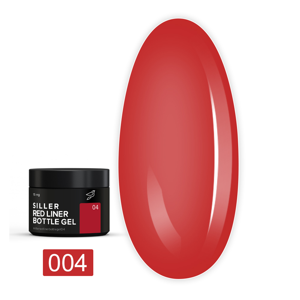 Гель Siller Liner RED 15 мл (04)