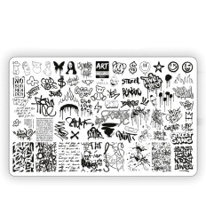 Пластина для стемпінга ART Stamping (0007)