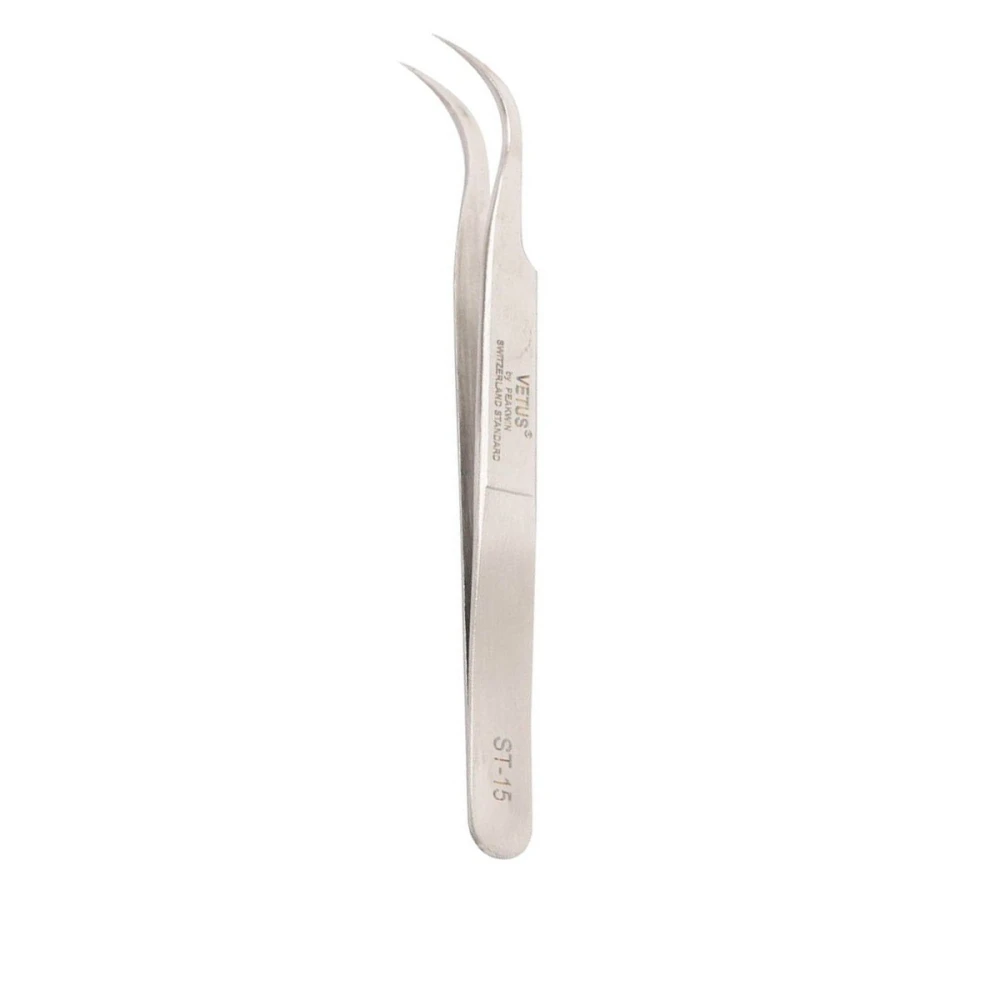 Пінцет Vivienne Vetus вигнутий металевий