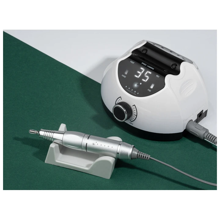 Фрезер X4 PRO Bucos Nail Drill (65W35000 об) (WHITE PEARL)