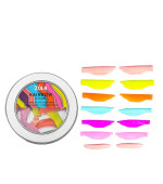Валики для ламінування Zola Rainbow L-Curl (2S 25M 3L 4XL 45XLL)