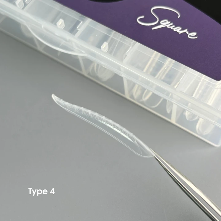 Форми верхні NailSofTheDay Dual Form 120 шт (Скво квадрат (Type 4))