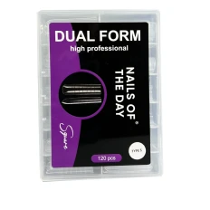 Формы верхние NailSofTheDay Dual Form 120 шт (Квадрат (Type 5))