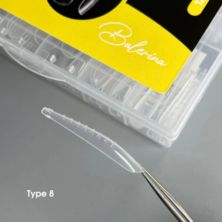 Форми верхні NailSofTheDay Dual Form 120 шт (Балерина (Type 8))