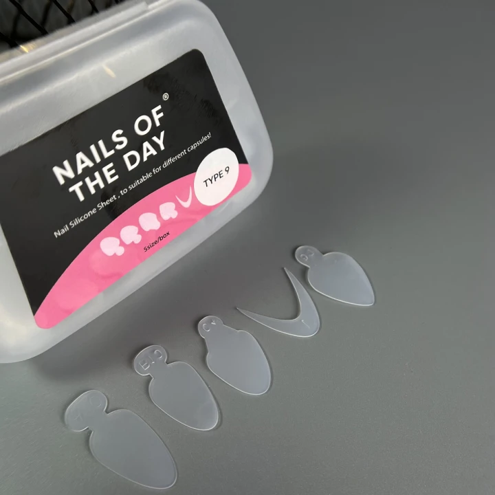 Молди силіконові для верхніх форм NailSofTheDay 60 шт 5 видів (Type 9)
