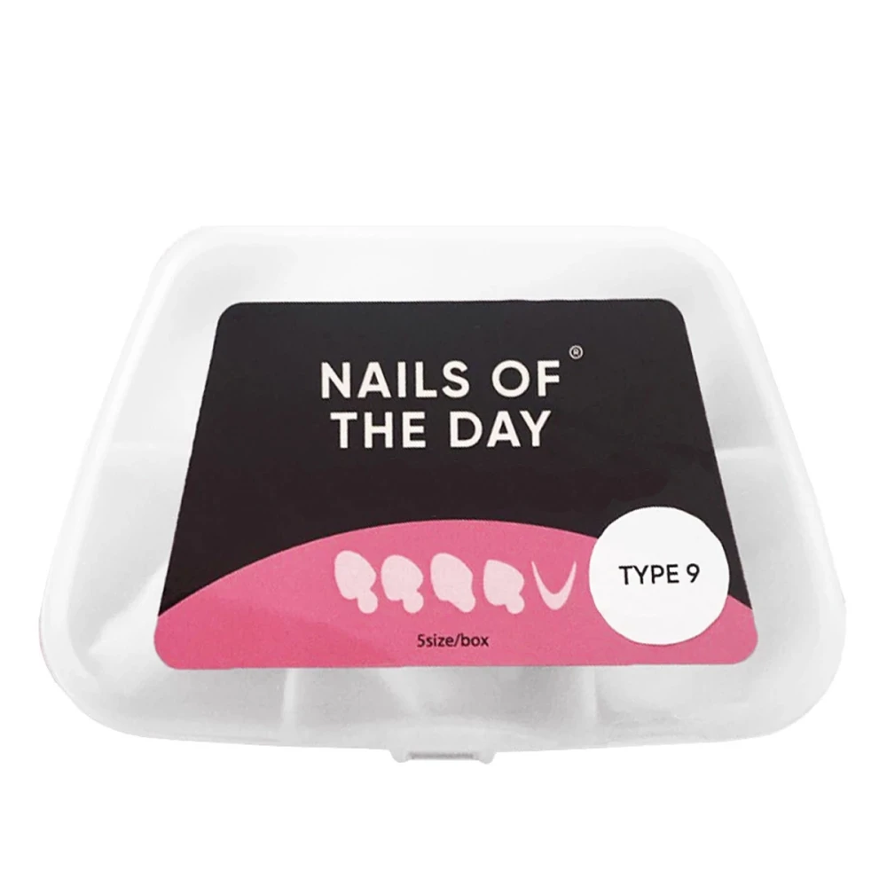 Молди силіконові для верхніх форм NailSofTheDay 60 шт 5 видів (Type 9)