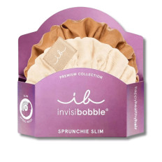 Гумка-браслет для волосся Invisibobble SPRUNCHIE SLIM PREMIUM (Crème de Caramel)