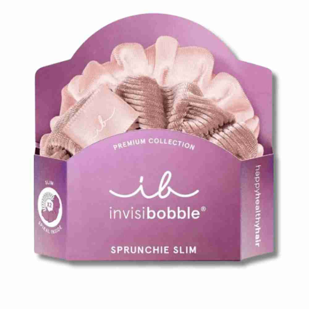 Резинка-браслет для волос Invisibobble SPRUNCHIE SLIM PREMIUM (La Vie en Rose)