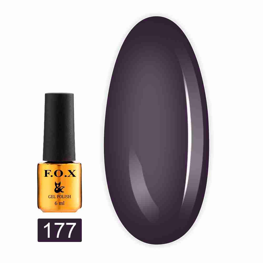 Гель-лак FOX Gold Pigment 6 мл (177)