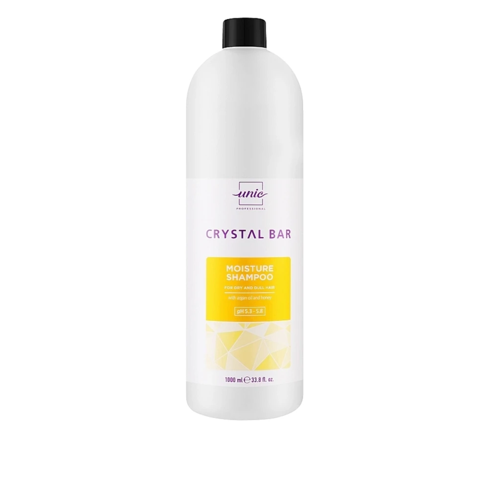 Шампунь для сухого та тьмяного волосся Unic MOISTURE CRYSTAL BAR 1000 мл