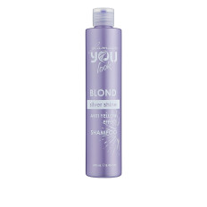 Шампунь You Look Glamour BLOND SILVER Shine для нейтралізації жовто-помаранчевих відтінків волосся 250 мл