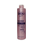 Маска You Look Glamour BLOND PINK Shine для нейтралізації жовто-помаранчевих відтінків волосся 250 мл