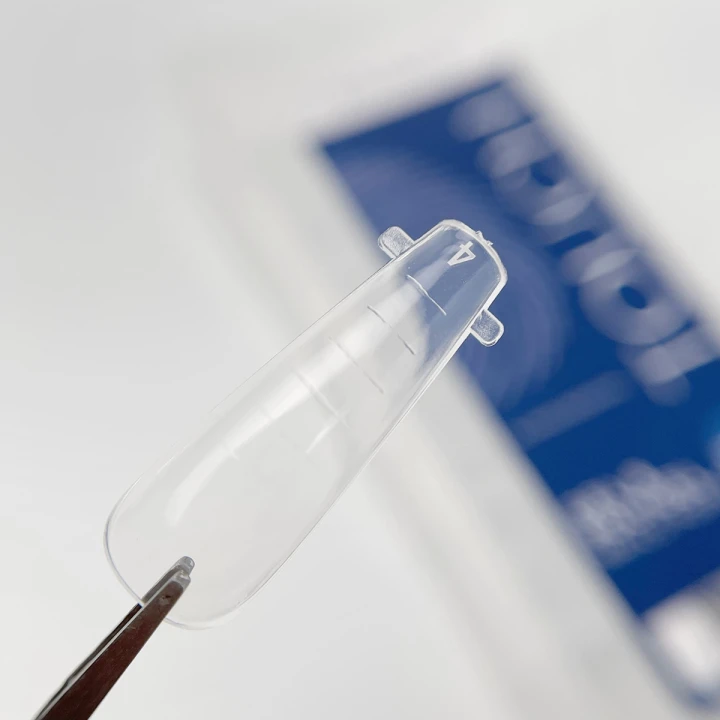 Тіпси-форми верхні для нарощування нігтів Touch 120 шт (Pointe)