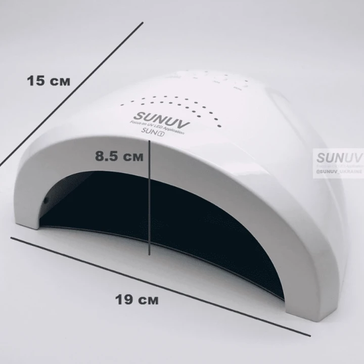 Лампа LED/UV гибрид SUNUV 1 (Original) 48 Вт с диодами из кварцевого стекла (White)