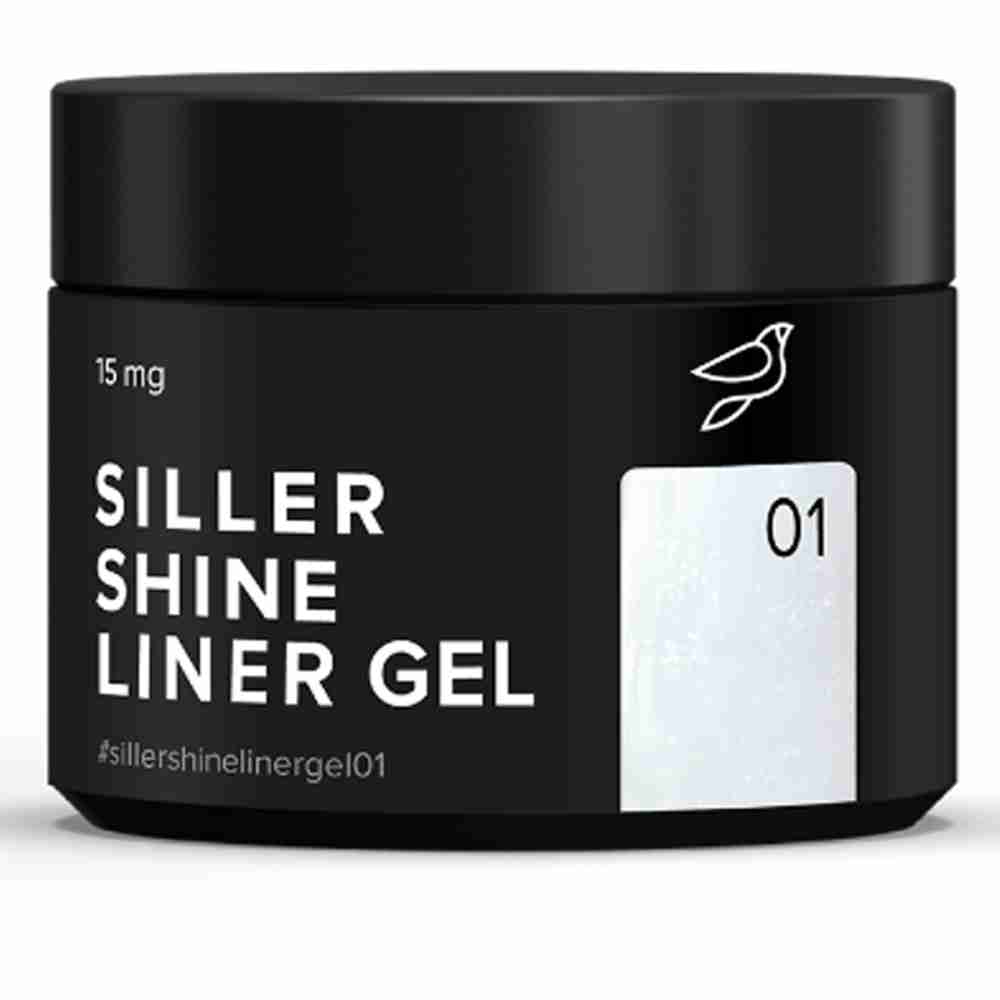 Гель Siller Liner Shine 15 мл (банку) (01)