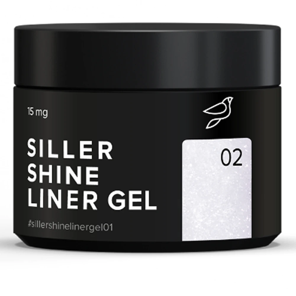 Гель Siller Liner Shine 15 мл (банку) (02)