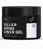 Гель Siller Liner Shine 15 мл (банка) (04)