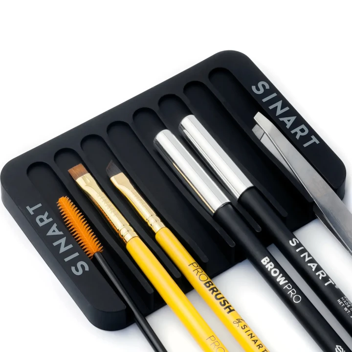 Силиконовая подставка для кисточек Sinart Silicone Multi Tool-Holder Black