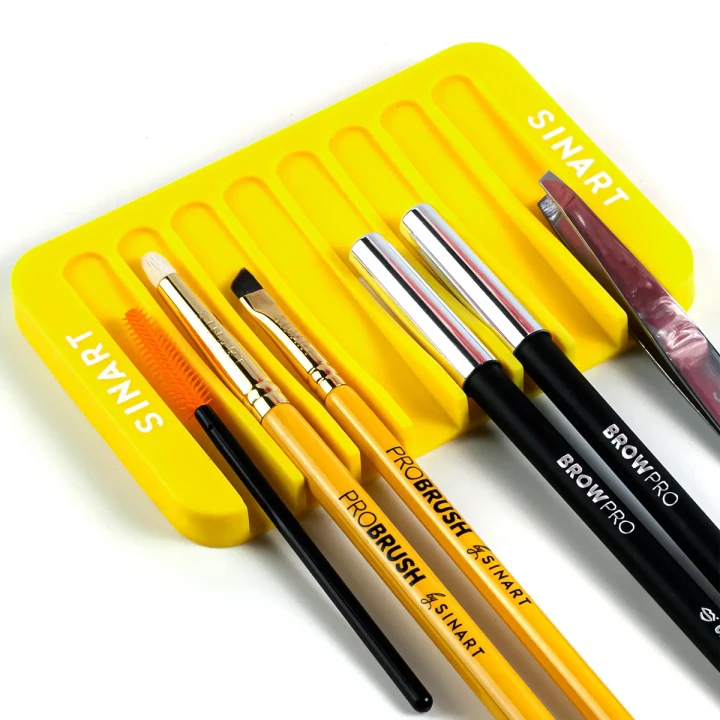 Силиконовая подставка для кисточек Sinart Silicone Multi Tool-Holder Yellow
