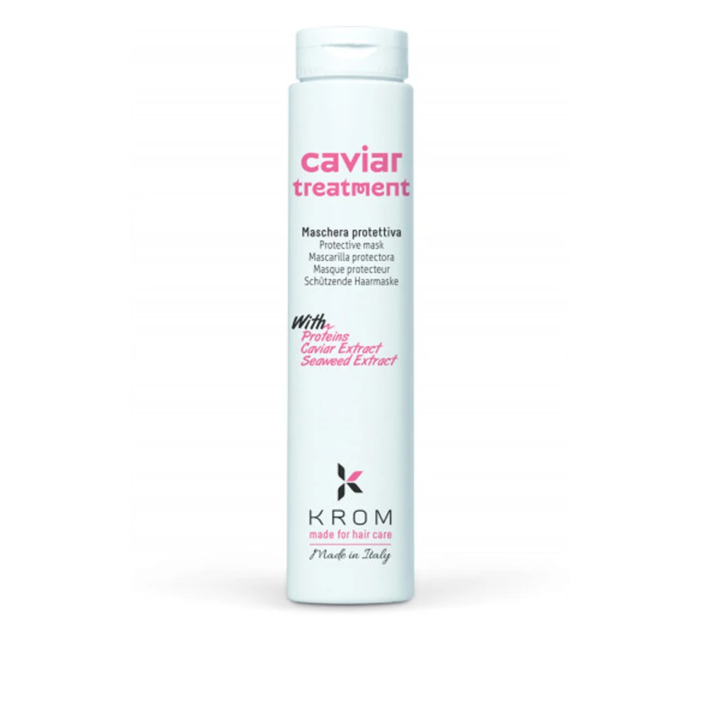 Маска KROM CAVIAR захисна з протеїнами екстрактом ікри екстактом морських водоростей 250 мл