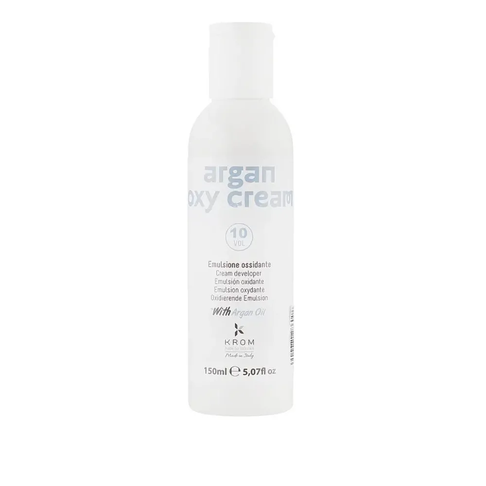 Эмульсия окисляющая KROM с маслом арганы 10 vol 150 мл