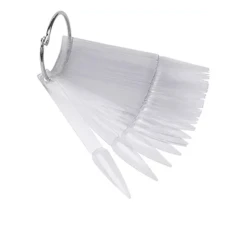 Палітра віялова з кільцем гостра 50 од (Прозора)