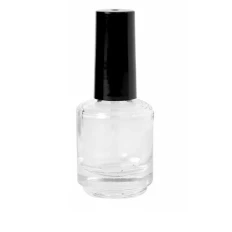 Пляшечка циліндрична з пензликом скло 15 мл