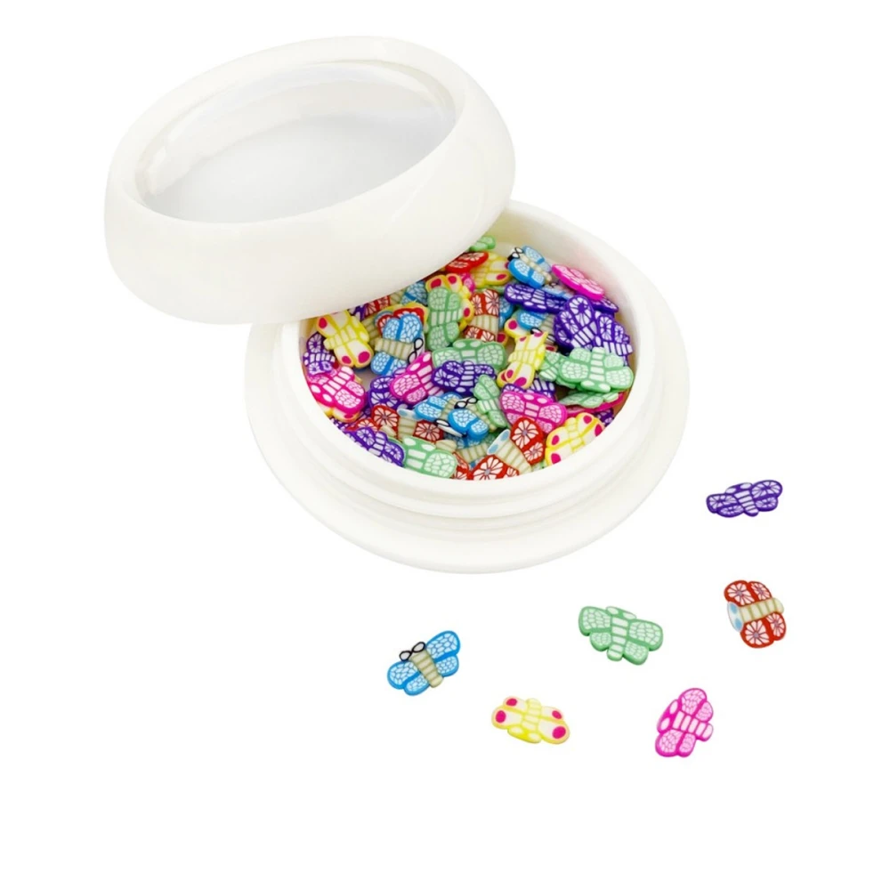 Слайси FIMO Fashion jewelry у круглій баночці (Метелики)