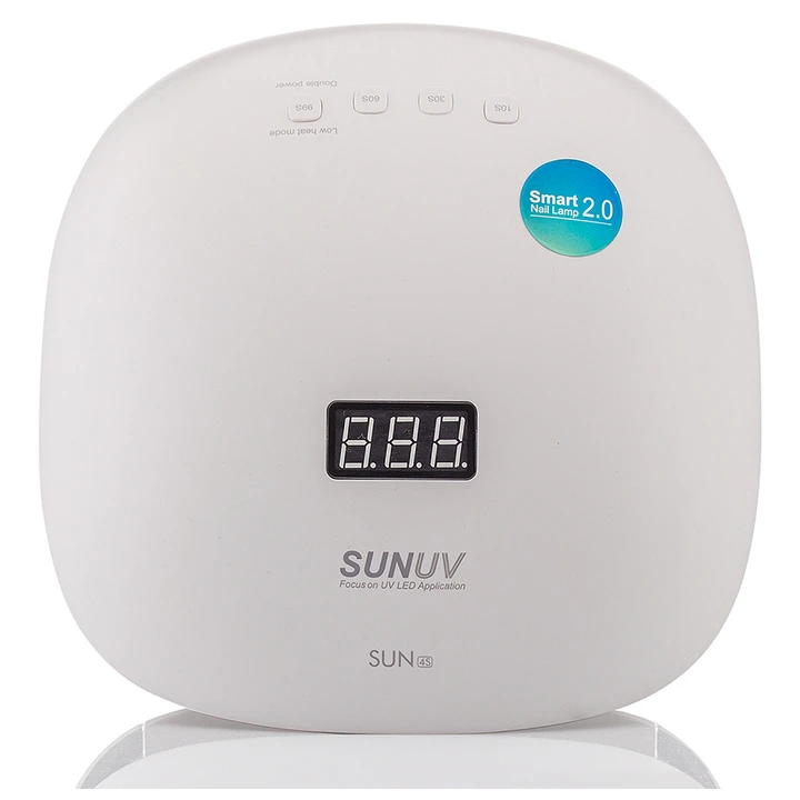 Лампа LEDUV гібрид SUNUV 4S (Original) 48Вт з діодами із кварцового скла (Біло-рожевий)