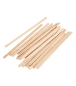 Шпатель деревянный для бровей и ресниц ItalWax 4х90 мм 100 ед.