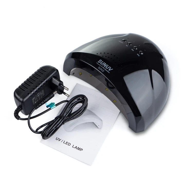 Лампа LED/UV гибрид SUNUV 1 (Original) 48 Вт с диодами из кварцевого стекла (Black)