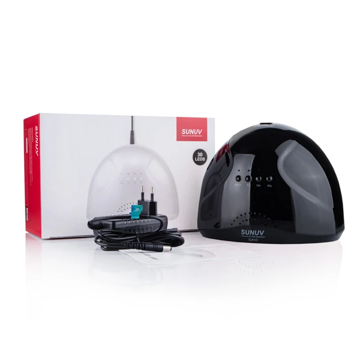 Лампа LED/UV гибрид SUNUV 1 (Original) 48 Вт с диодами из кварцевого стекла (Black)