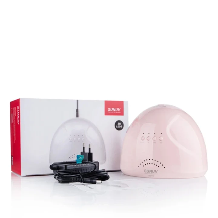 Лампа LED/UV гибрид SUNUV 1 (Original) 48 Вт с диодами из кварцевого стекла (Pink)