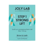 Средство для ламинирования бровей и ресниц Joly:Lab Step-1 Strong 2 мл
