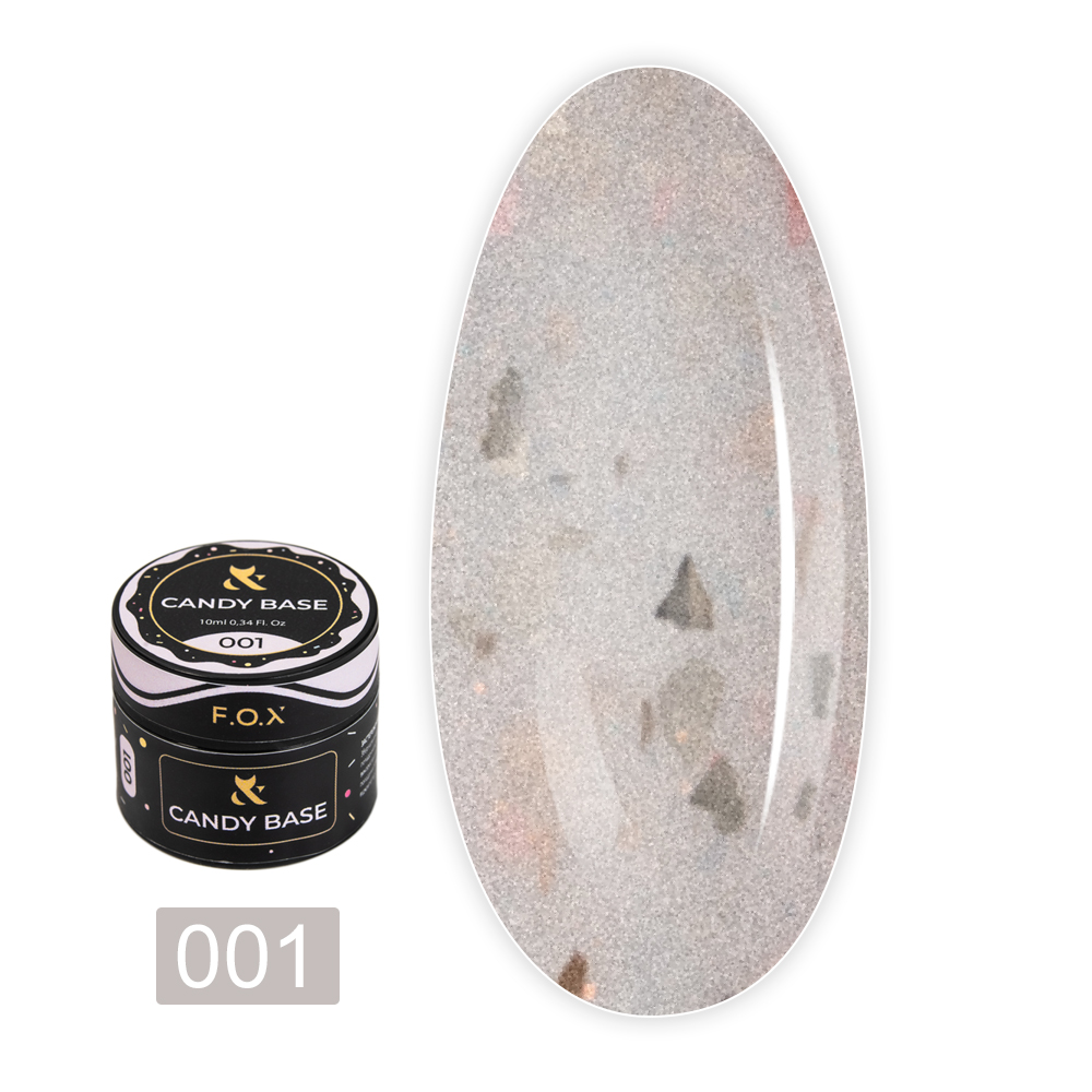 База для гель-лаку FOX Base Candy 10  мл (001)