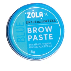 Паста Zola Viktorina Vika контурная для бровей (Голубая)