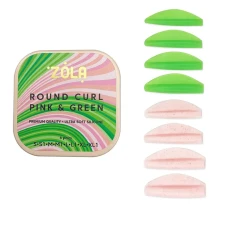 Валики для ламінування Zola Round Curl Pink & Green (S S1 M M1 L L1 XL XL1)