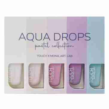 Набор акварельных капель Touch Aqua Drops pastel collection 5 ед