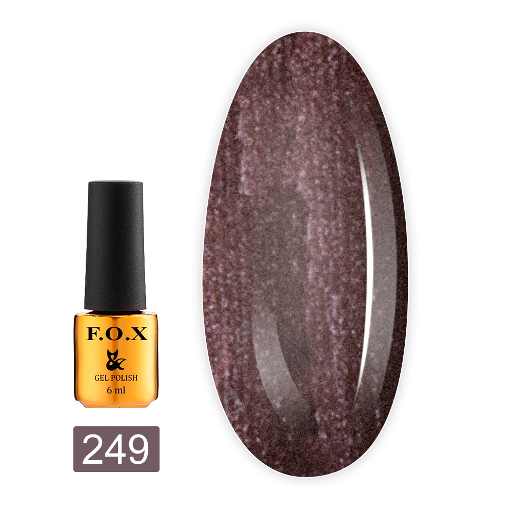 Гель лак FOX Gold Pigment 6 мл (249)