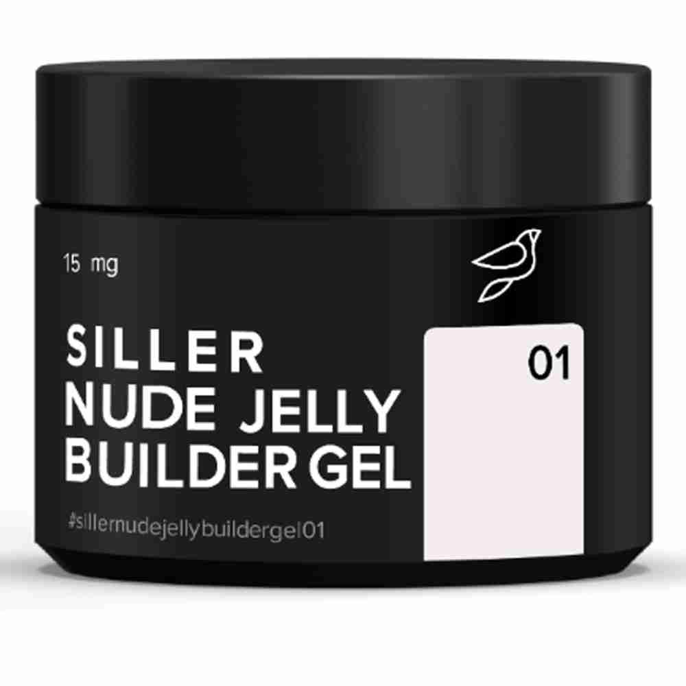 Гель Siller Jelly Builder Gel (банку) 15 мл (001)