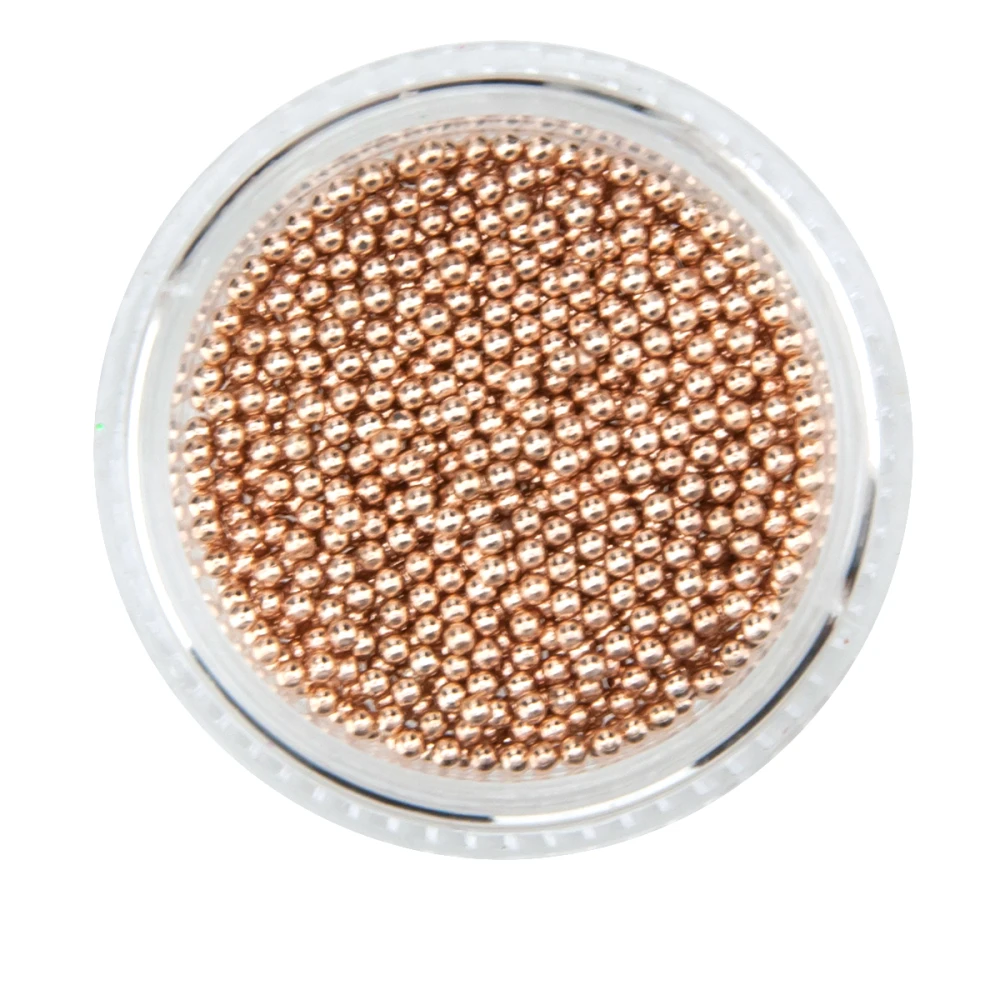 Бульонка French металлическая розовое золото (банка) (1,2 мм)