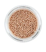 Бульонка French металлическая розовое золото (банка) (1,2 мм)