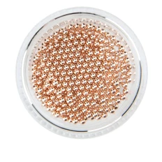 Бульйонка French металева рожеве золото (банку) (1,5 мм)