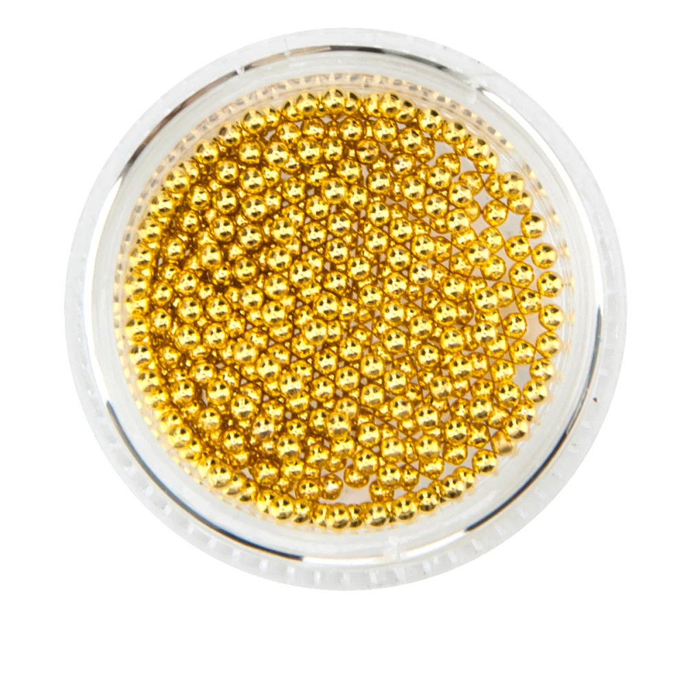 Бульйонка French металева золото (банку) (1,5 мм)